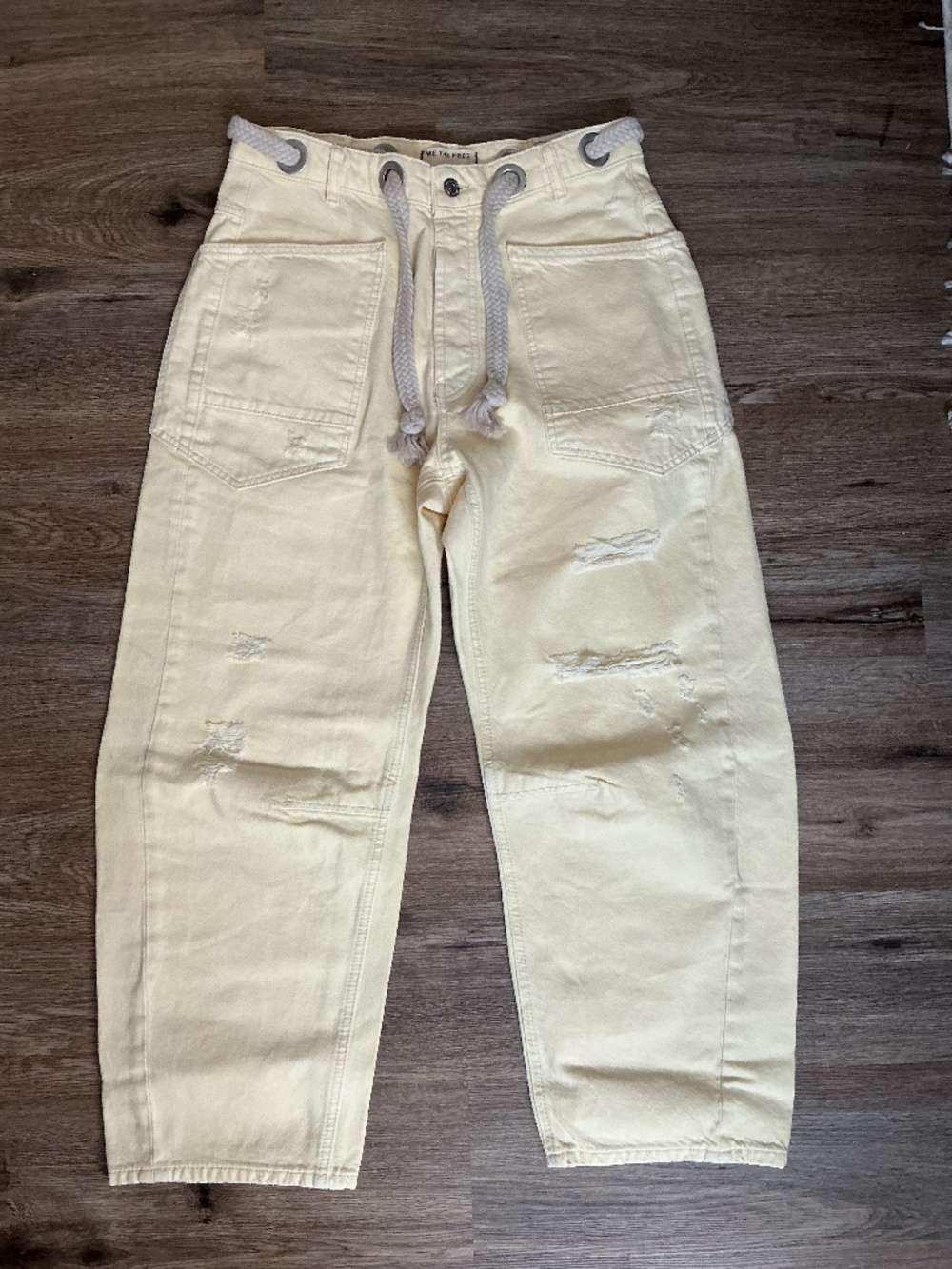 Free People Barrel Jeans - Picture 2 of 6